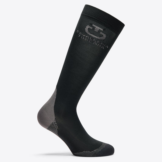 Cavalleria Toscana Jacquard logo 3 pack socks