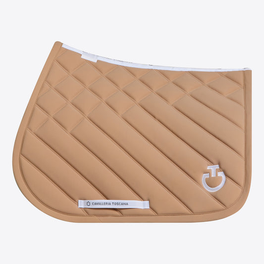 Cavalleria Toscana Jumping Diamonds & Lines Saddle pad & Ears