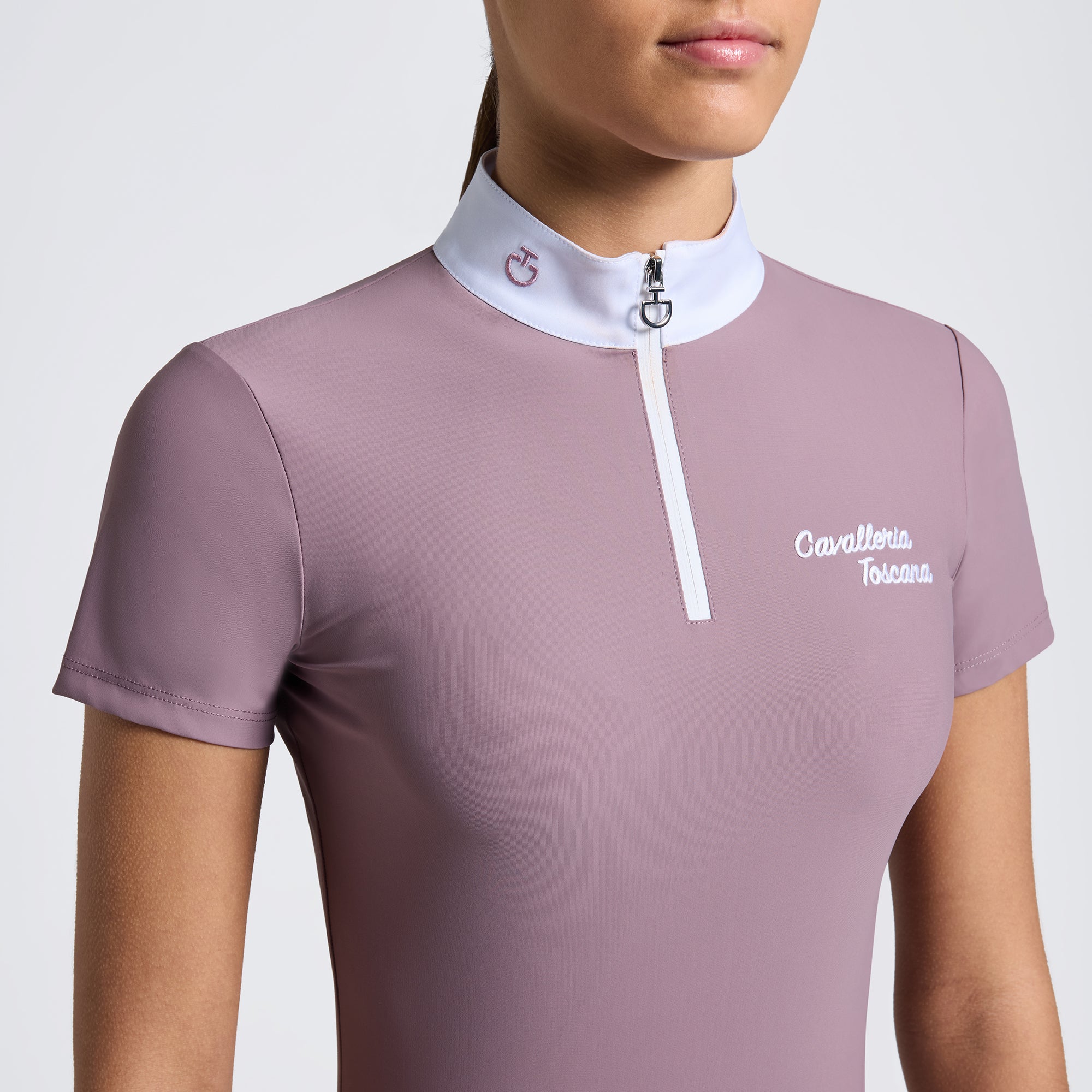 Cavalleria Toscana Girls jersey competition shirt with embroidery