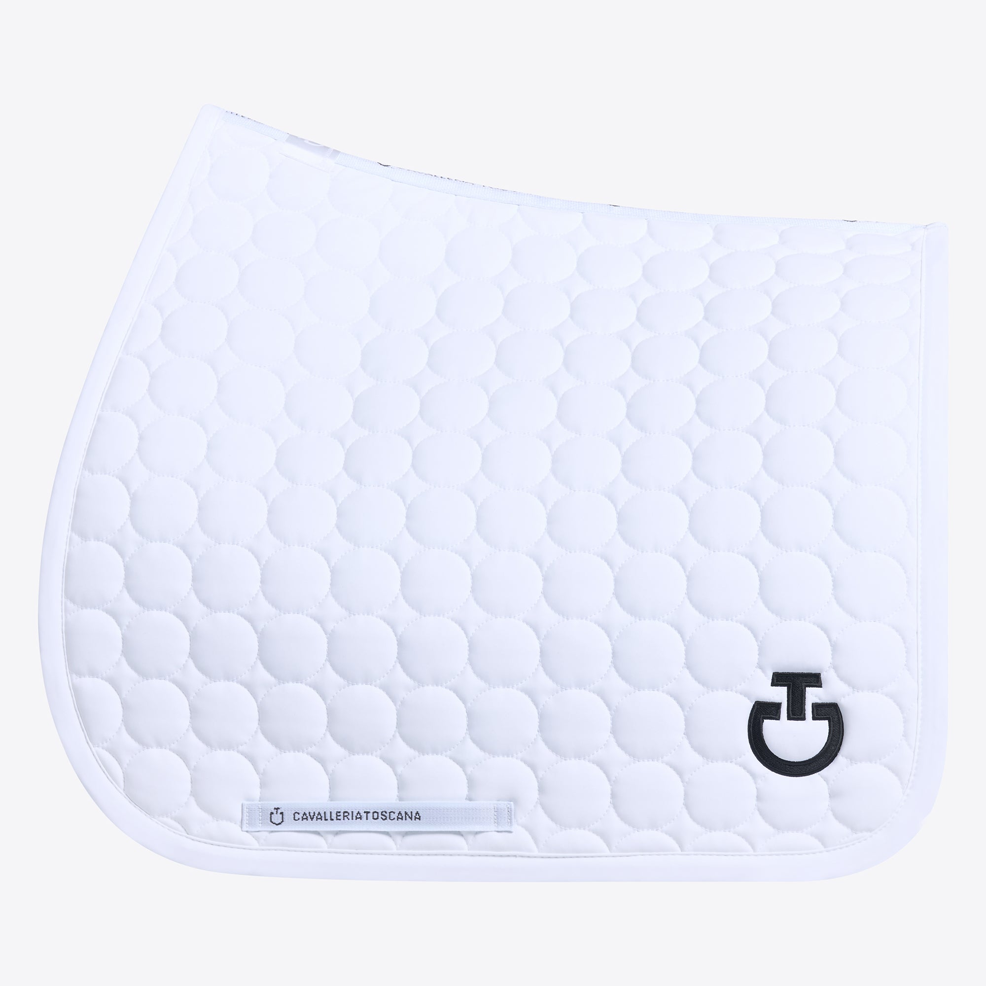 Cavalleria Toscana New Circular Quilted Jersey Dressage Saddle Pad