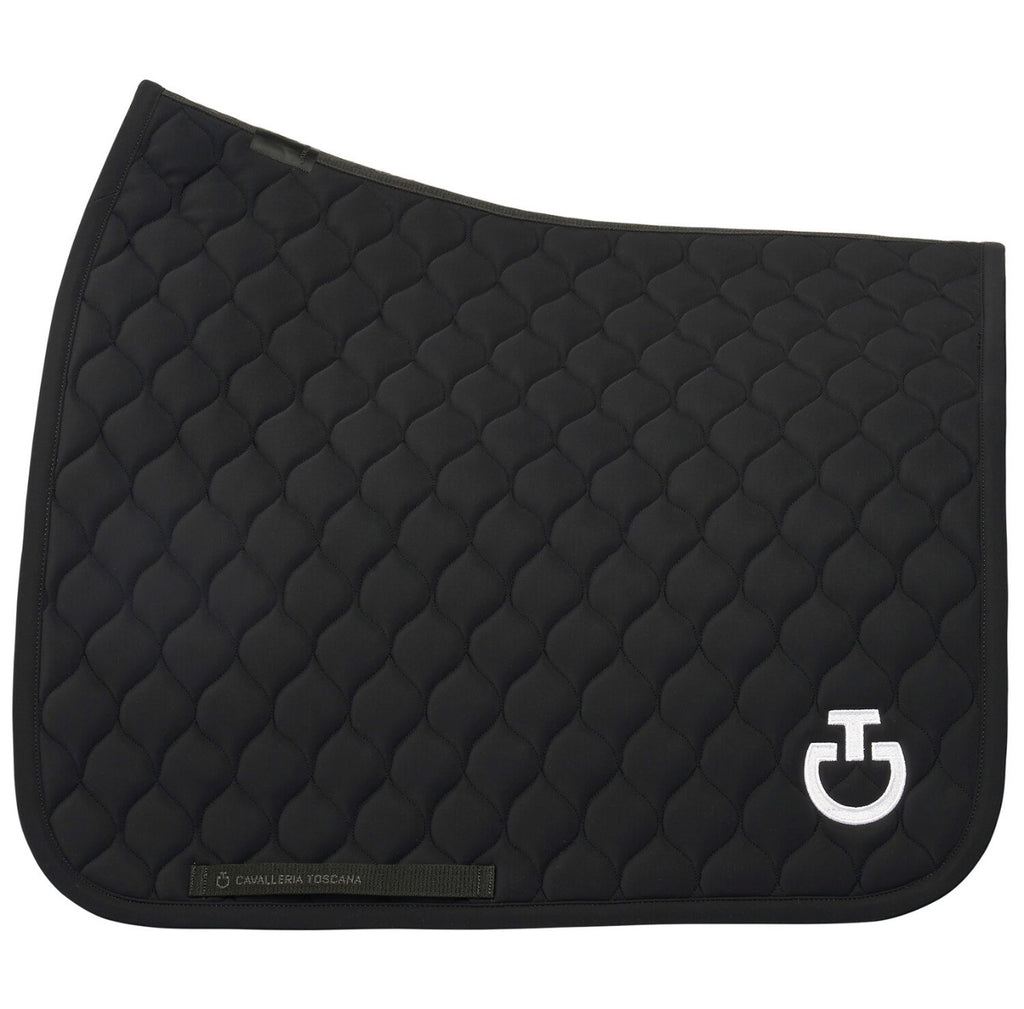 Cavalleria Toscana New Circular Quilted Jersey Dressage Saddle Pad