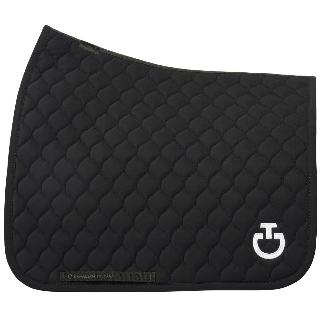 Cavalleria Toscana New Circular Quilted Jersey Dressage Saddle Pad