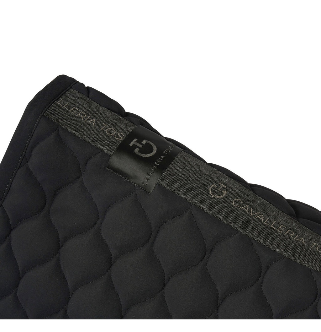 Cavalleria Toscana New Circular Quilted Jersey Dressage Saddle Pad