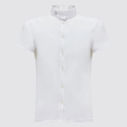 Cavalleria Toscana Girls Jersey Competition shirt with Poplin Bib