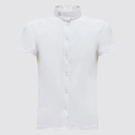 Cavalleria Toscana Girls Jersey Competition shirt with Poplin Bib
