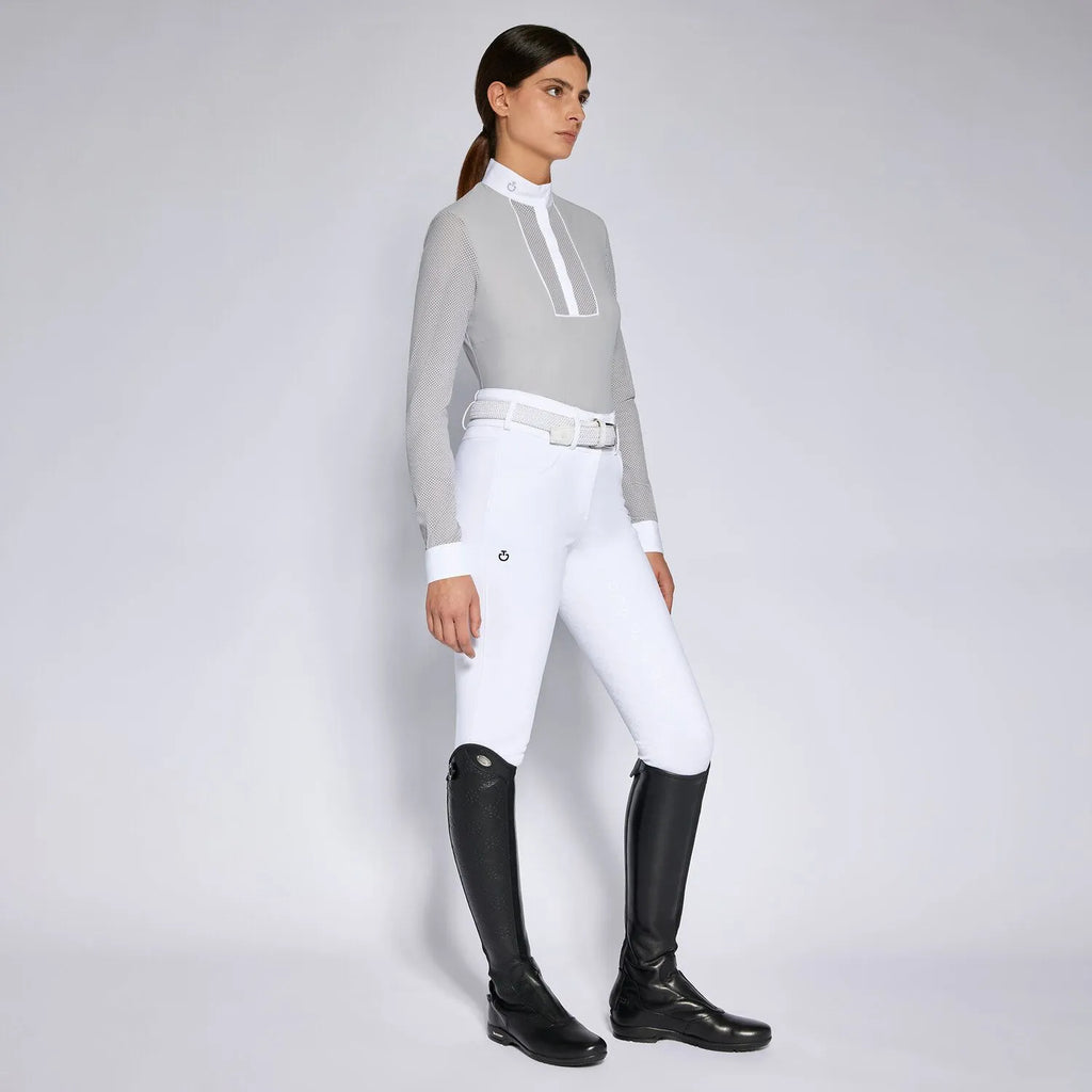 Cavalleria Toscana Perforated Jersey Competition Shirt