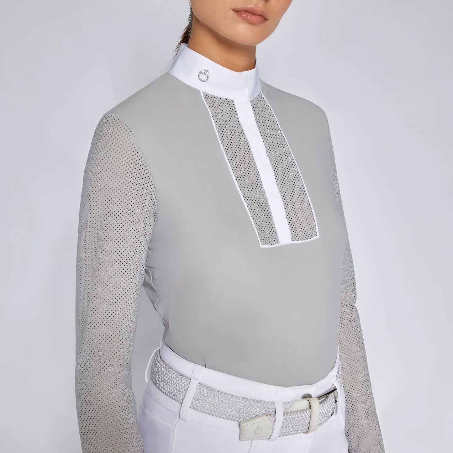 Cavalleria Toscana Perforated Jersey Competition Shirt