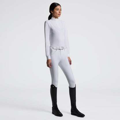 Women’s Perforated L/S with Tech Knit Show Shirt
