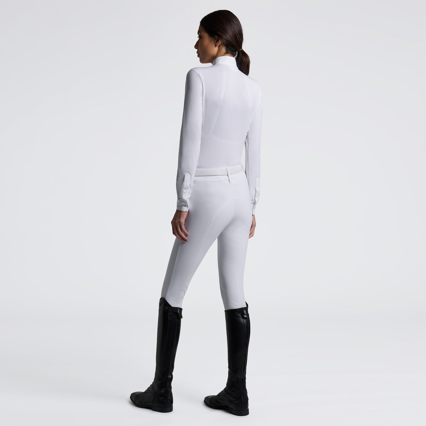 Women’s Perforated L/S with Tech Knit Show Shirt