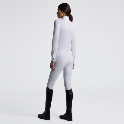 Women’s Perforated L/S with Tech Knit Show Shirt