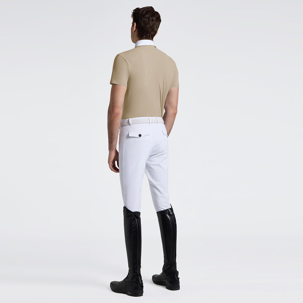 PRE-ORDER : Cavalleria Toscana Men’s short sleeve show shirt