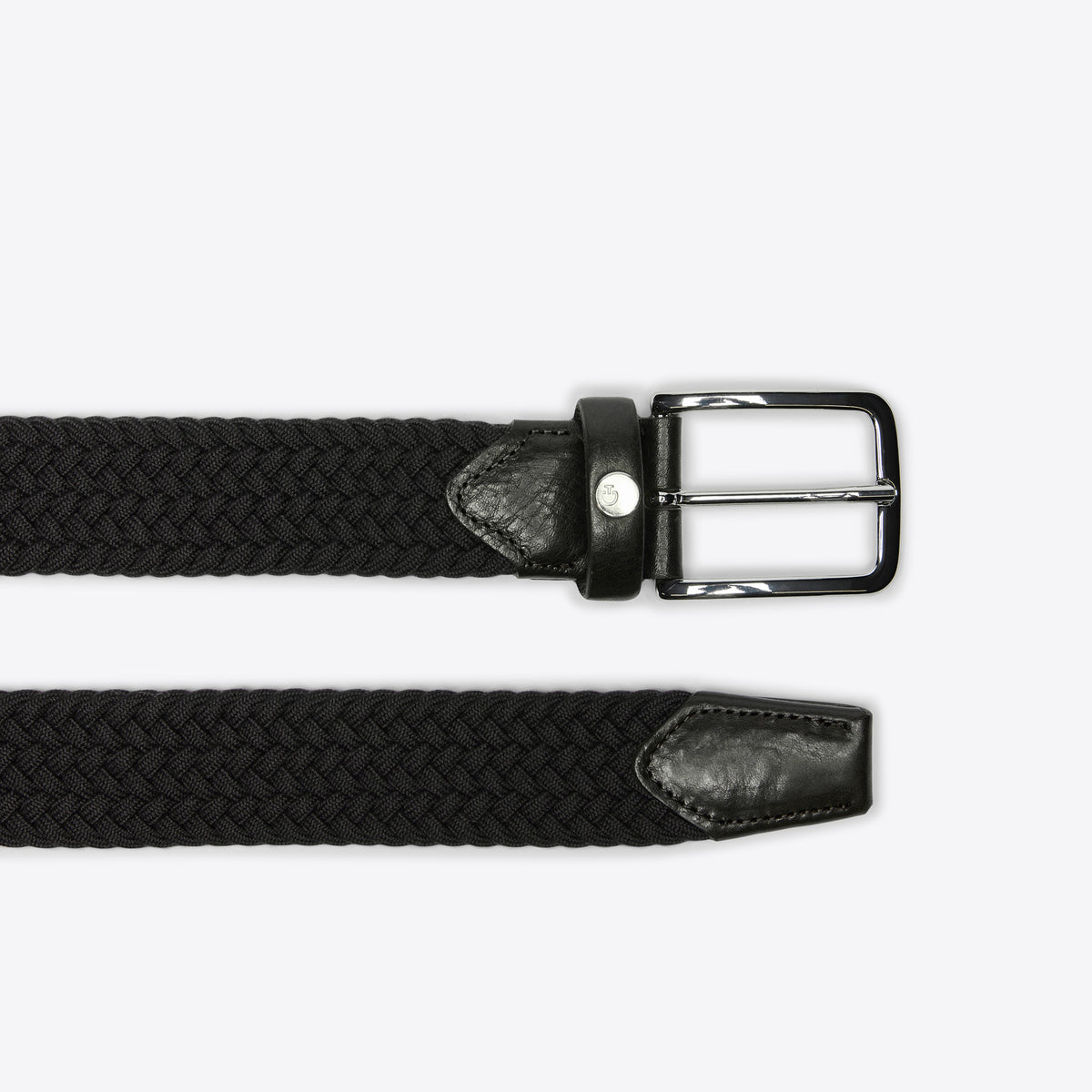 Cavalleria Toscana Women's leather & wool elastic belt