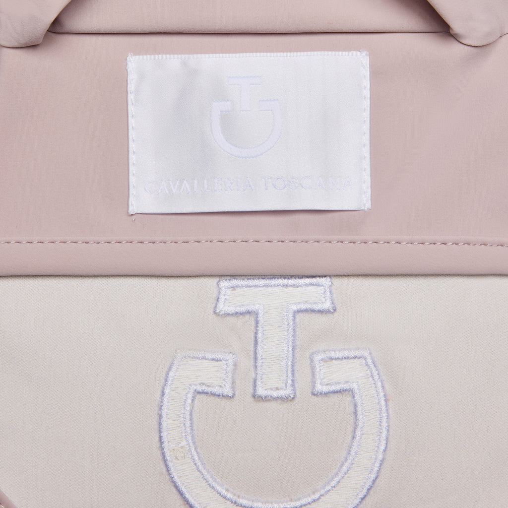 Cavalleria Toscana Jumping saddle pad with circular quilting