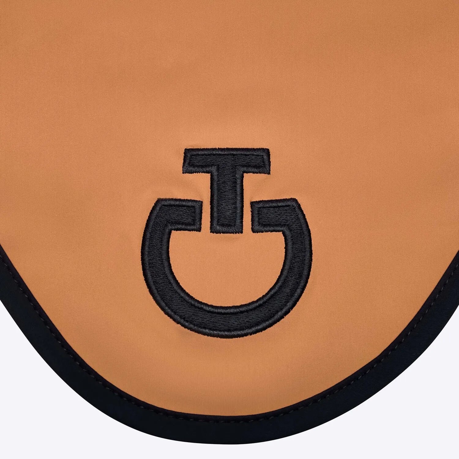 New Circular Quilted Jersey Dressage Saddle Pad & Earnet