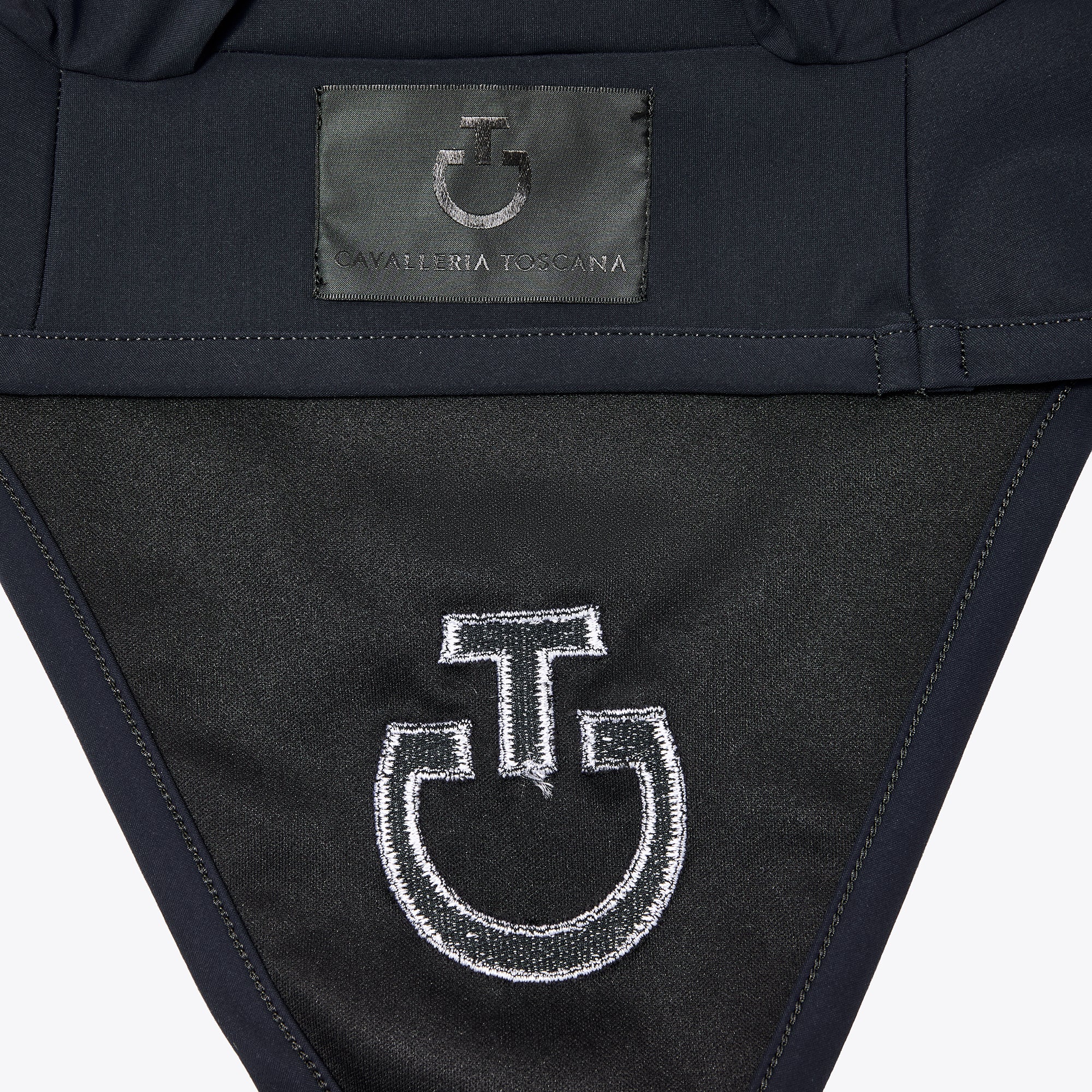 Diamond Quilted Jersey Jumping Saddle Pad & Attachable earnet set