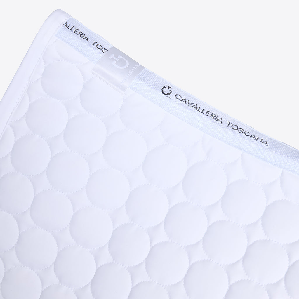 Cavalleria Toscana New Circular Quilted Jersey Dressage Saddle Pad