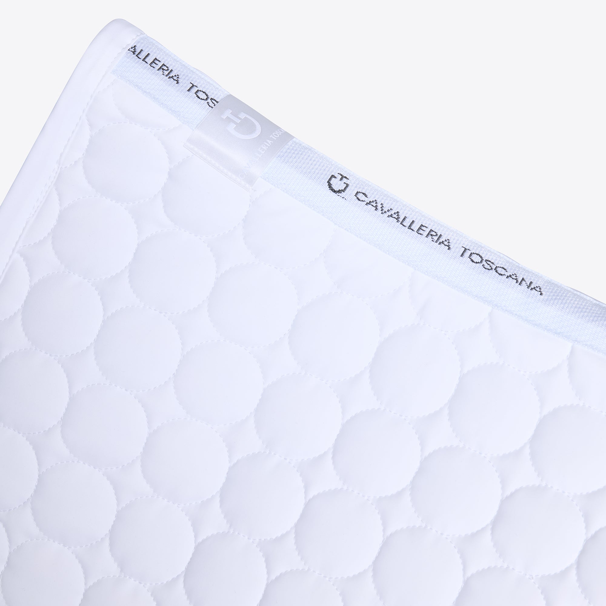 Cavalleria Toscana New Circular Quilted Jersey Dressage Saddle Pad