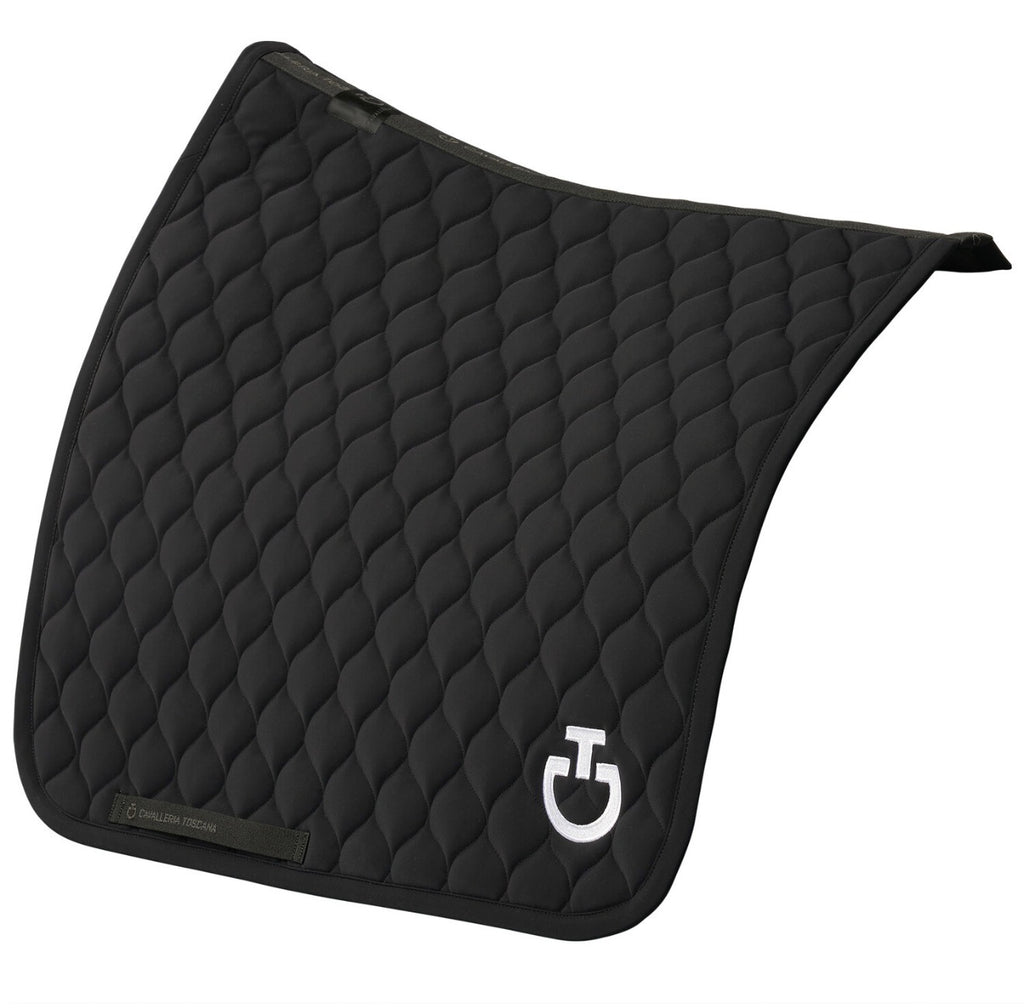 Cavalleria Toscana New Circular Quilted Jersey Dressage Saddle Pad