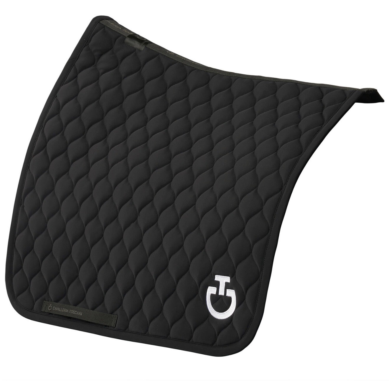 Cavalleria Toscana New Circular Quilted Jersey Dressage Saddle Pad