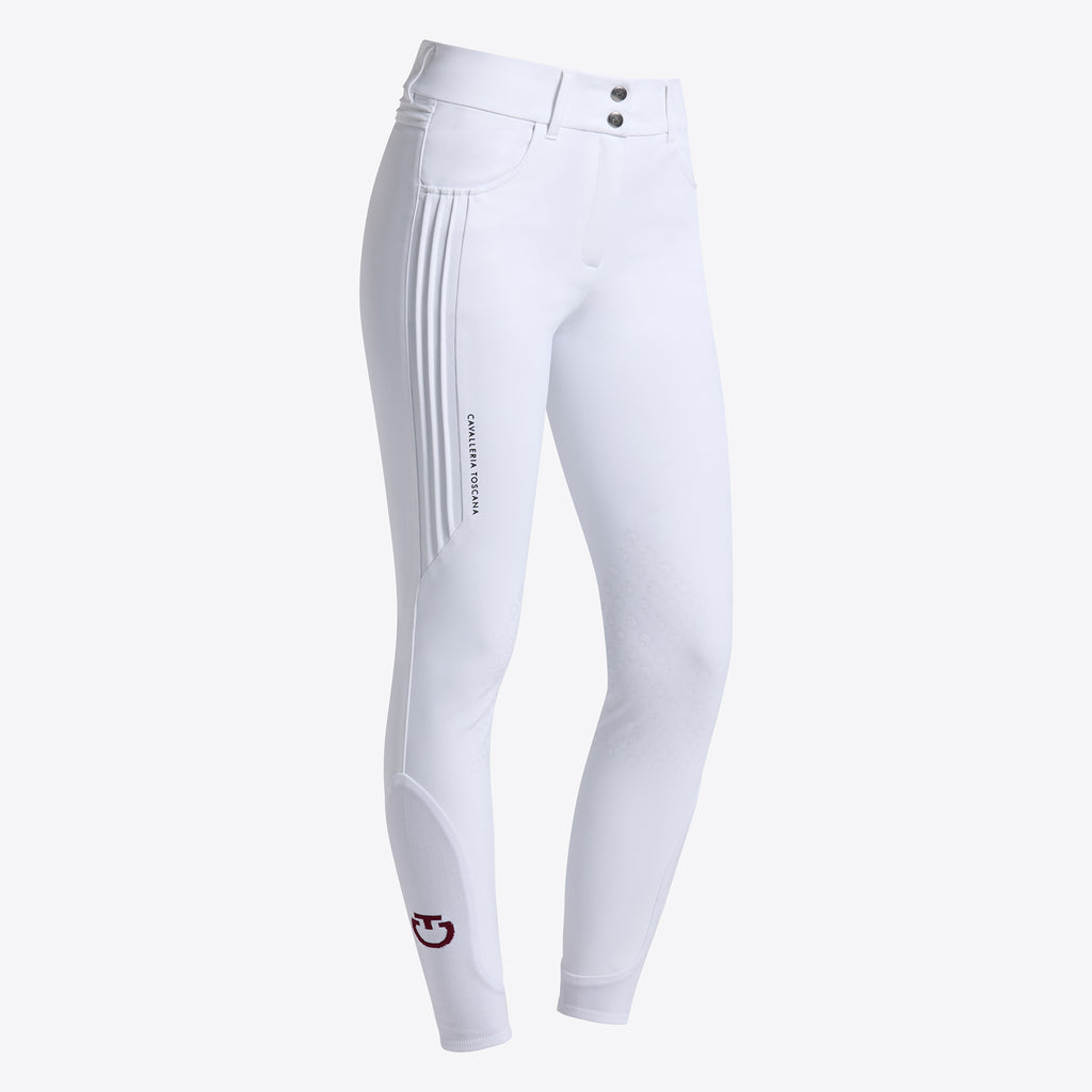 Cavalleria Toscana Women’s Pleated Insert Knee Grip Breeches