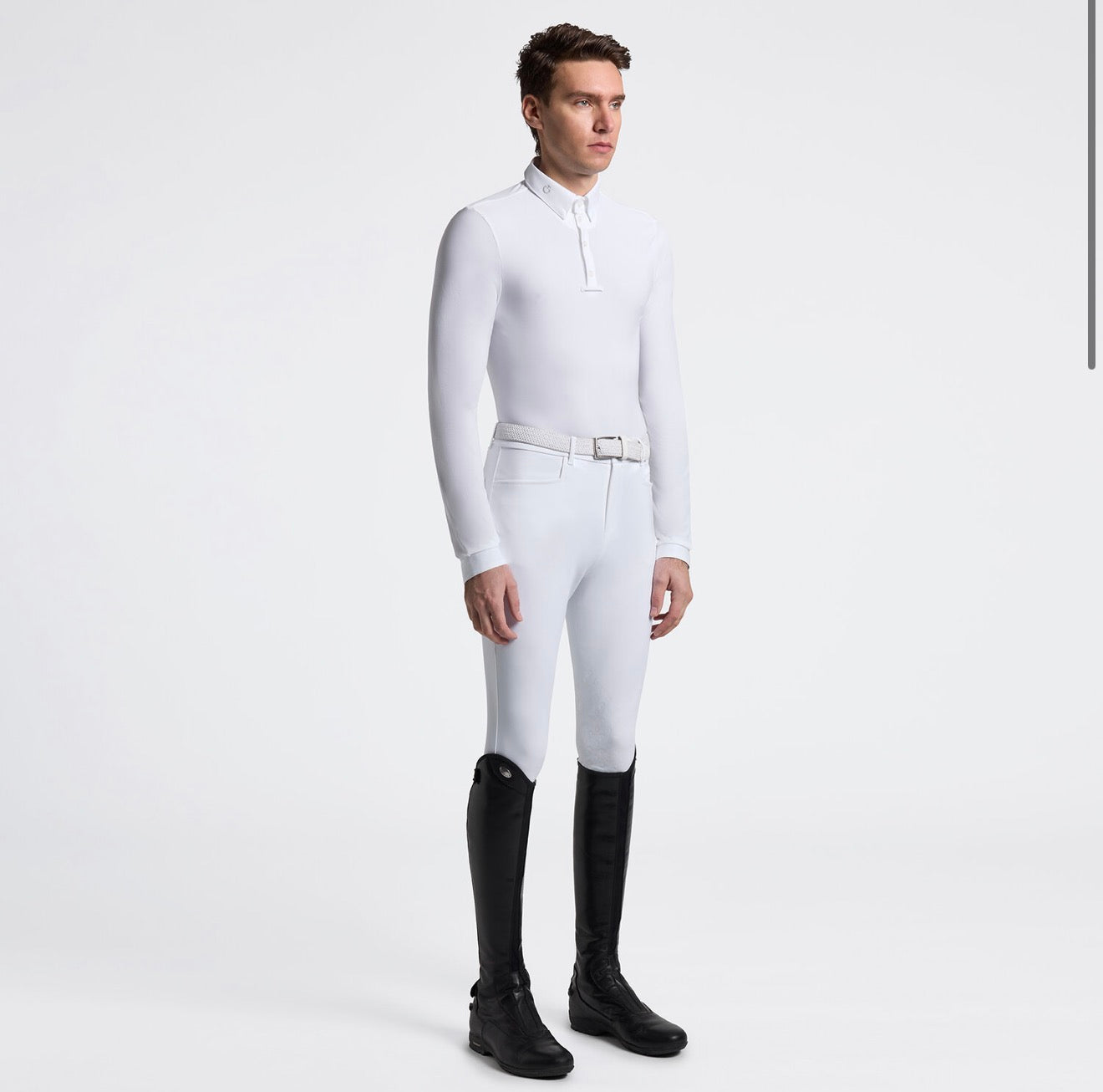 Cavalleria Toscana Men’s Long Sleeve Competition Shirt