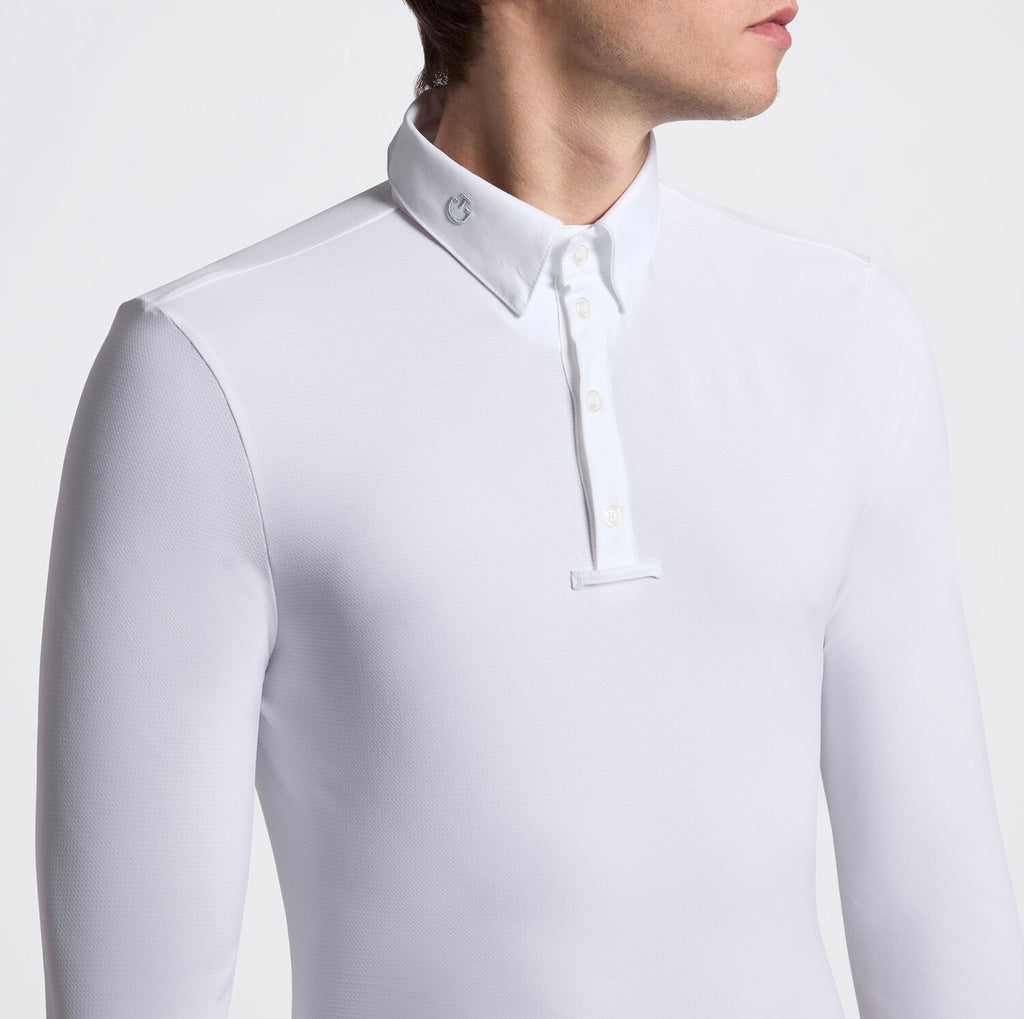 Cavalleria Toscana Men’s Long Sleeve Competition Shirt