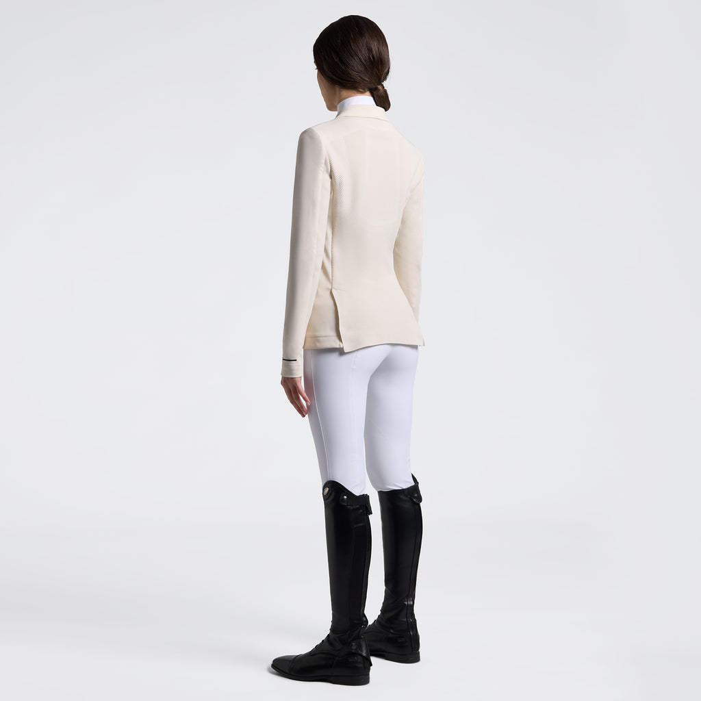 Cavalleria Toscana Women’s Competition Jacket with zip inserts in Technical Mesh