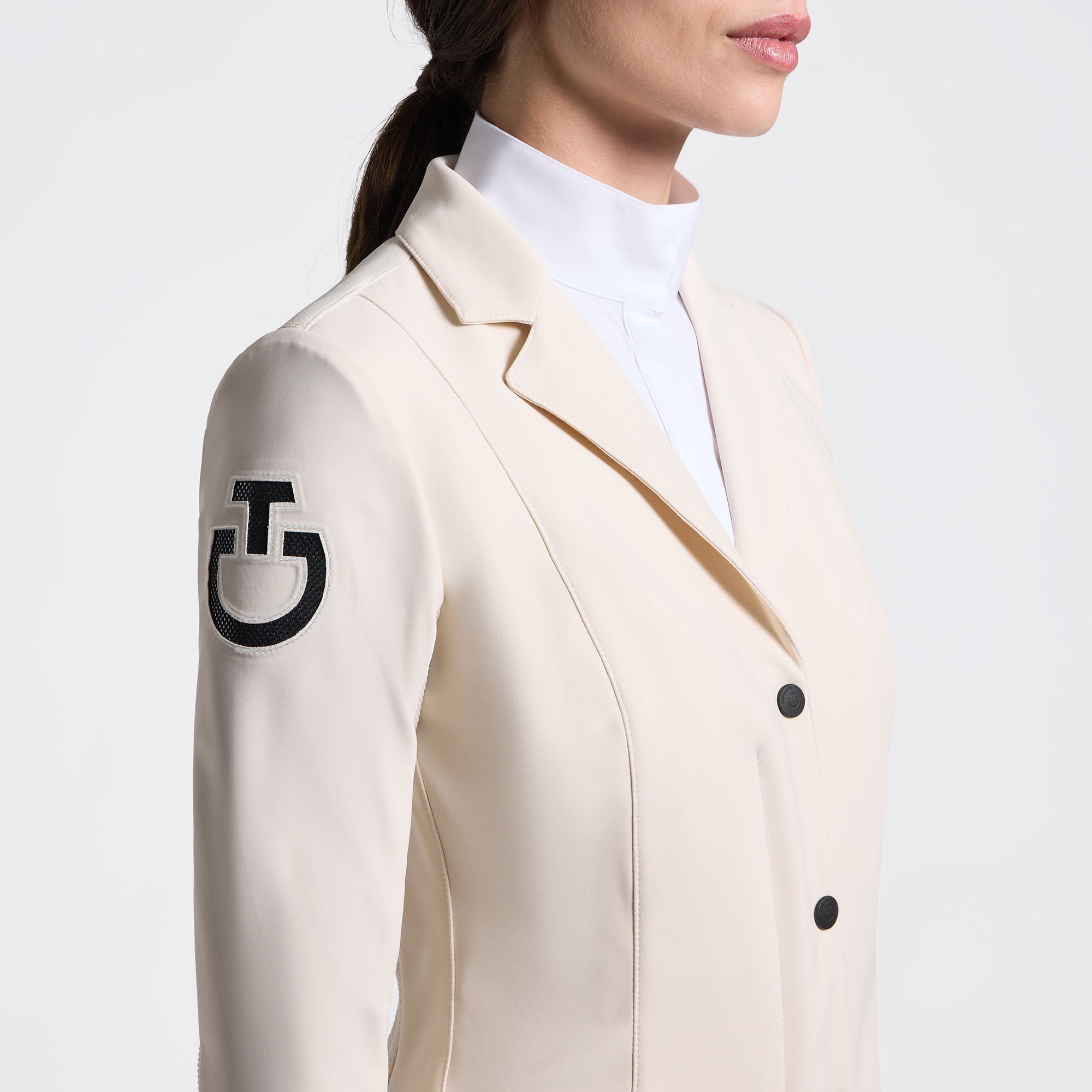 Cavalleria Toscana Women’s Competition Jacket with zip inserts in Technical Mesh