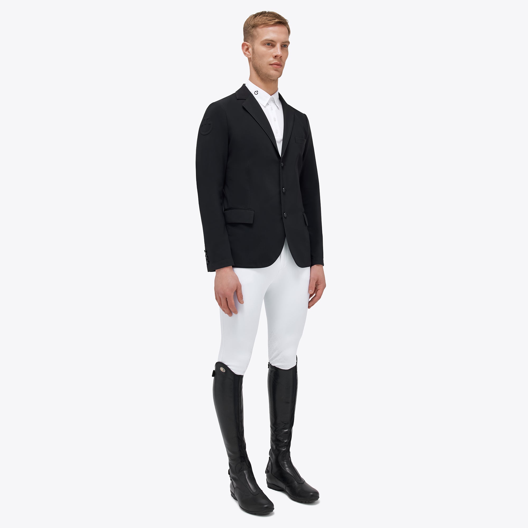 Cavalleria Toscana Men’s lightweight jersey riding jacket