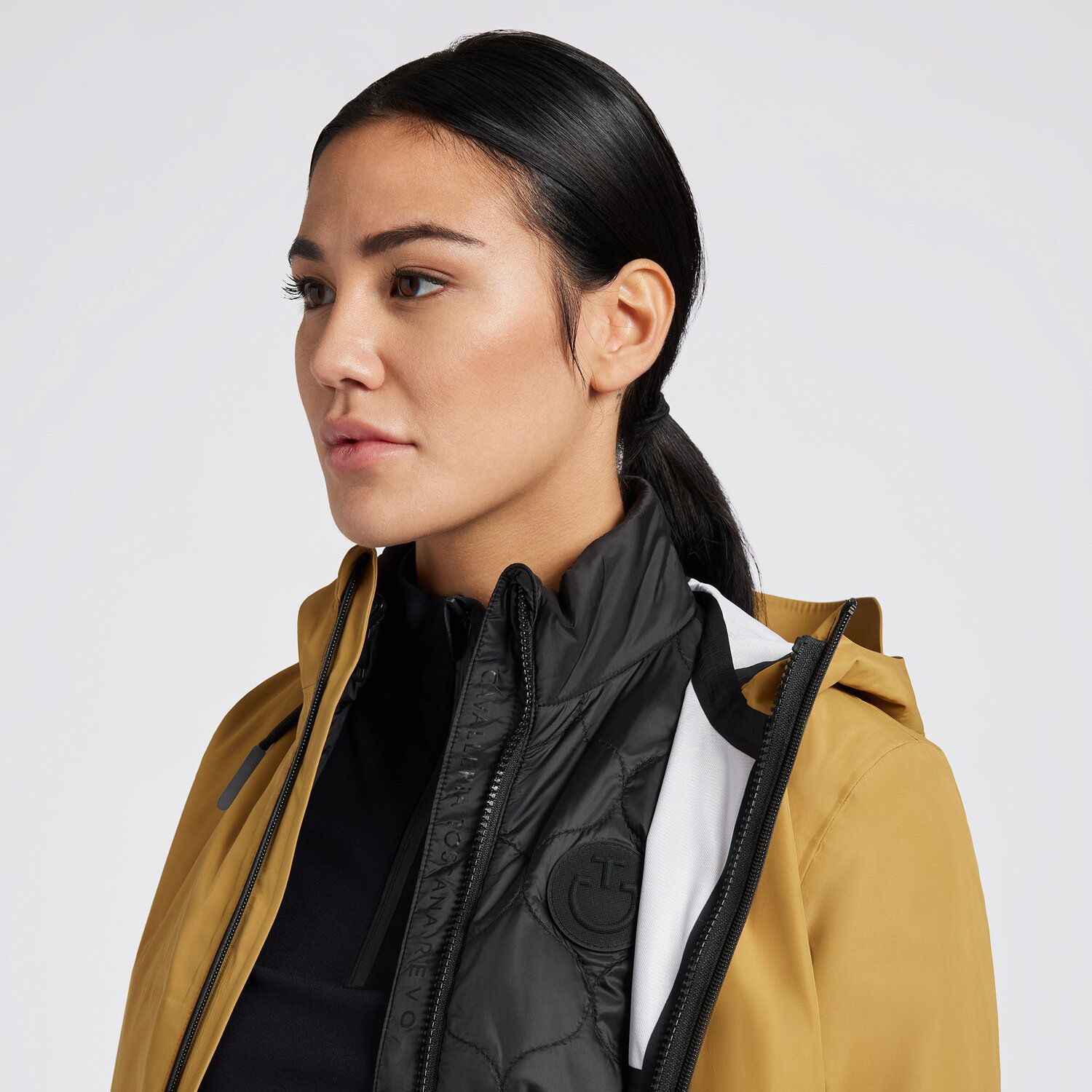 Cavalleria Toscana 3-way Hooded performance jacket