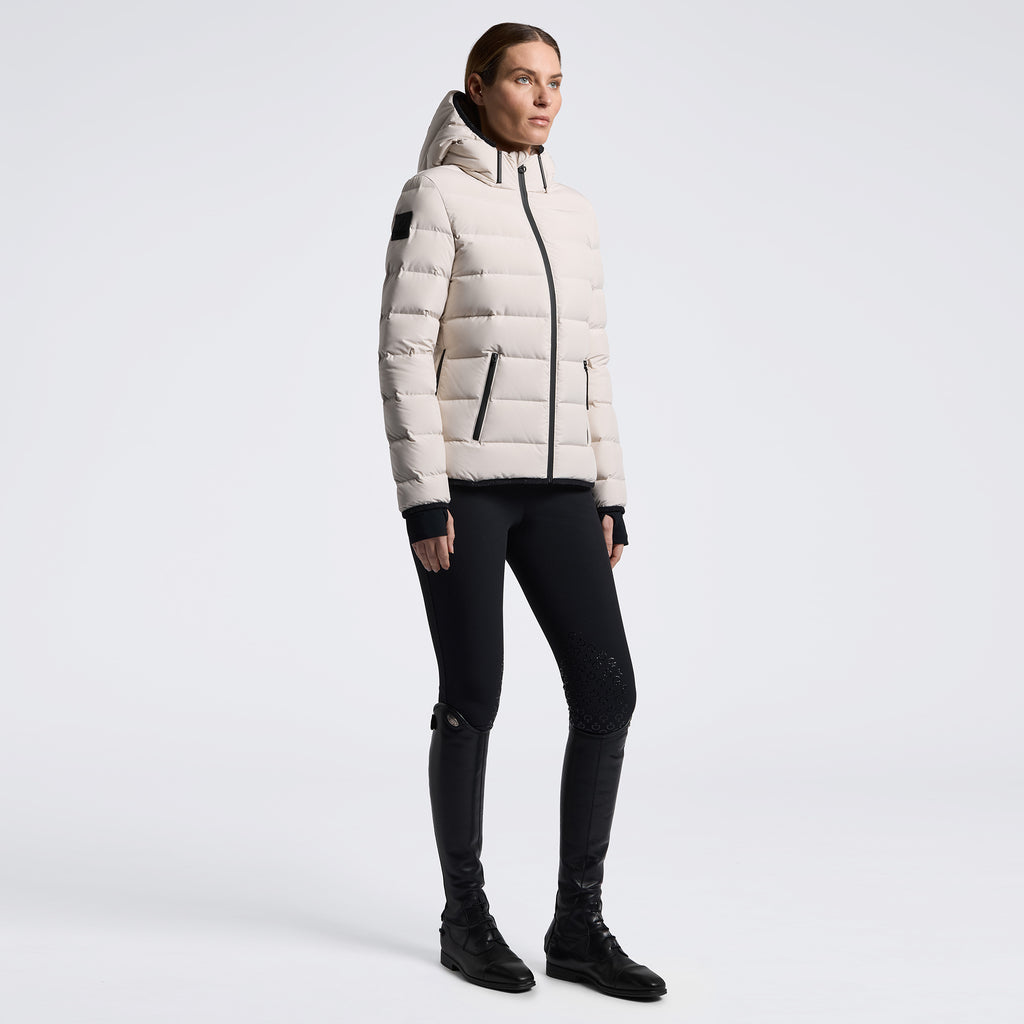 Cavalleria Toscana Women's hooded down jacket