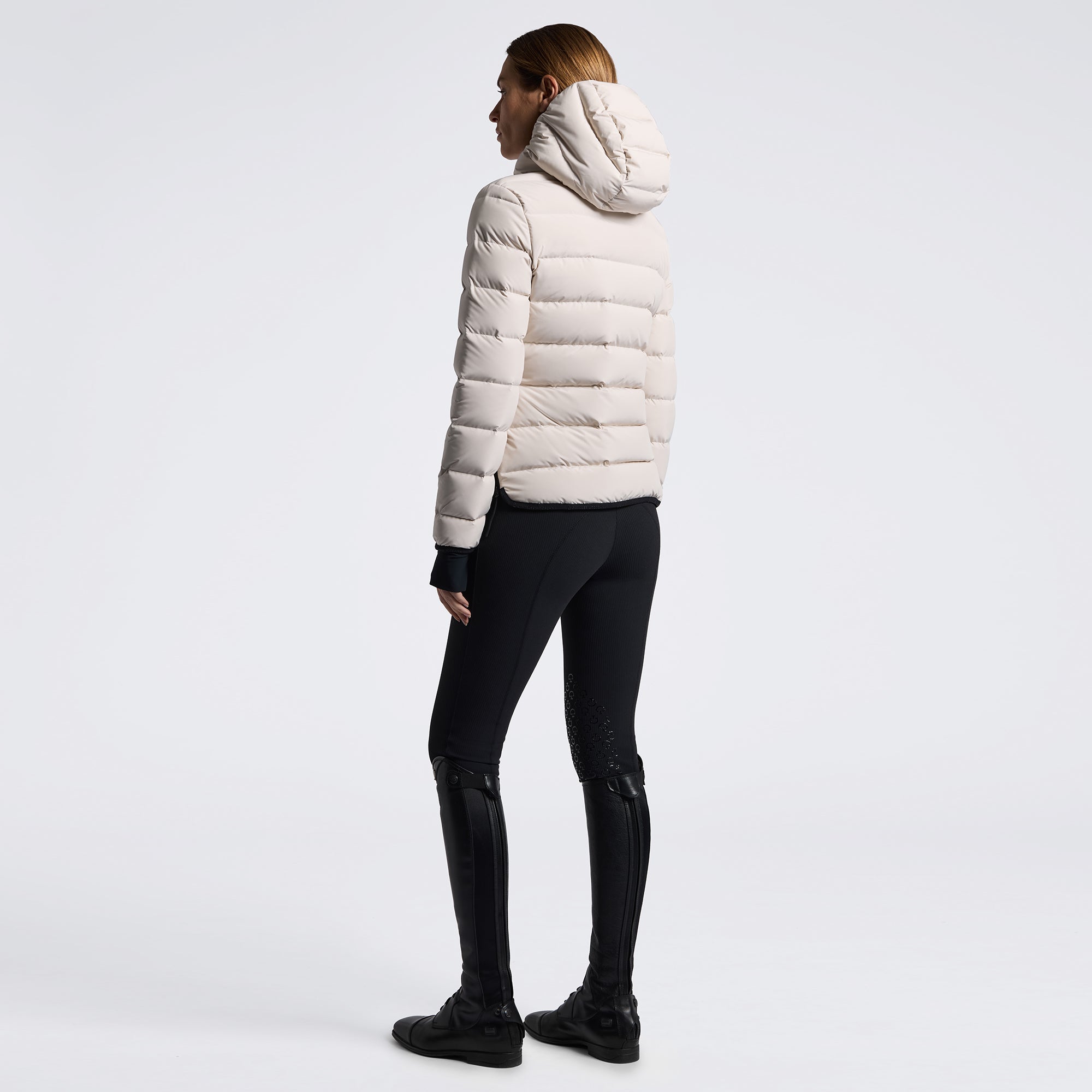 Cavalleria Toscana Women's hooded down jacket