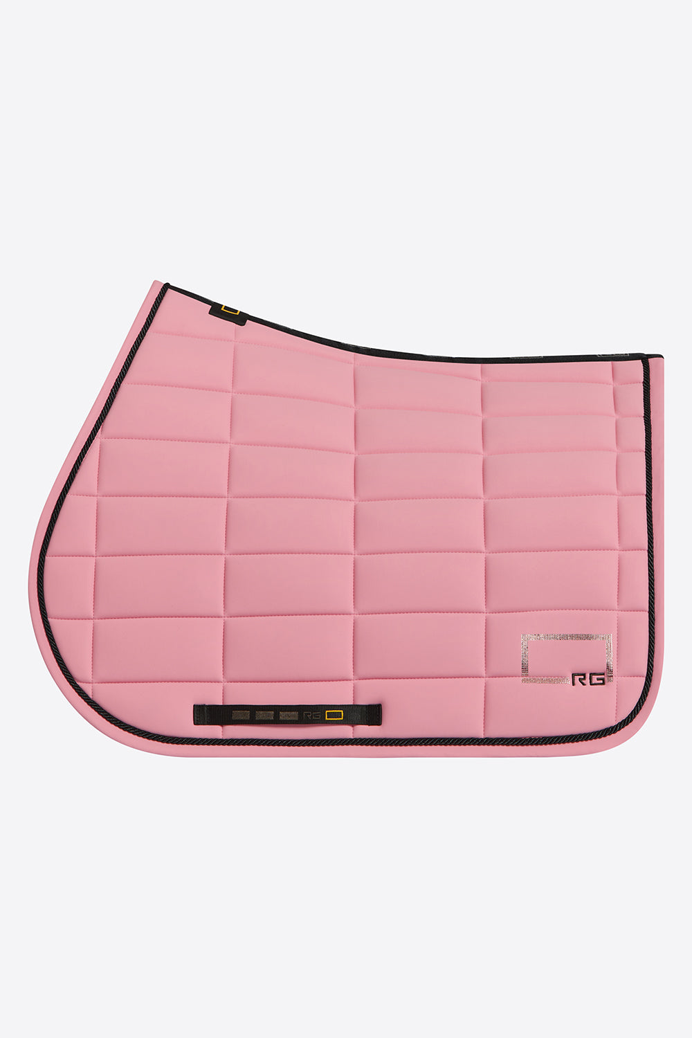 Riders Gene logo strass jersey jumping saddle pad