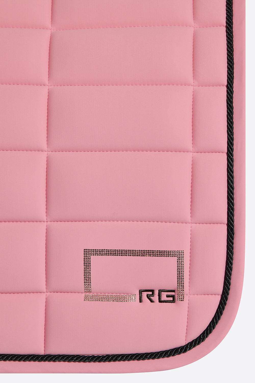 Riders Gene logo strass jersey jumping saddle pad