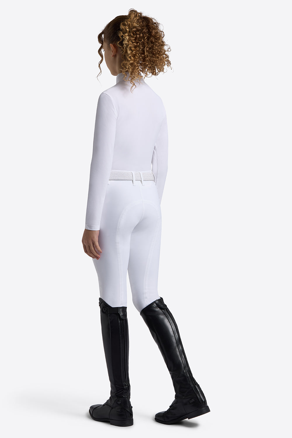 Riders Gene L/S jersey with strass zip competition shirt