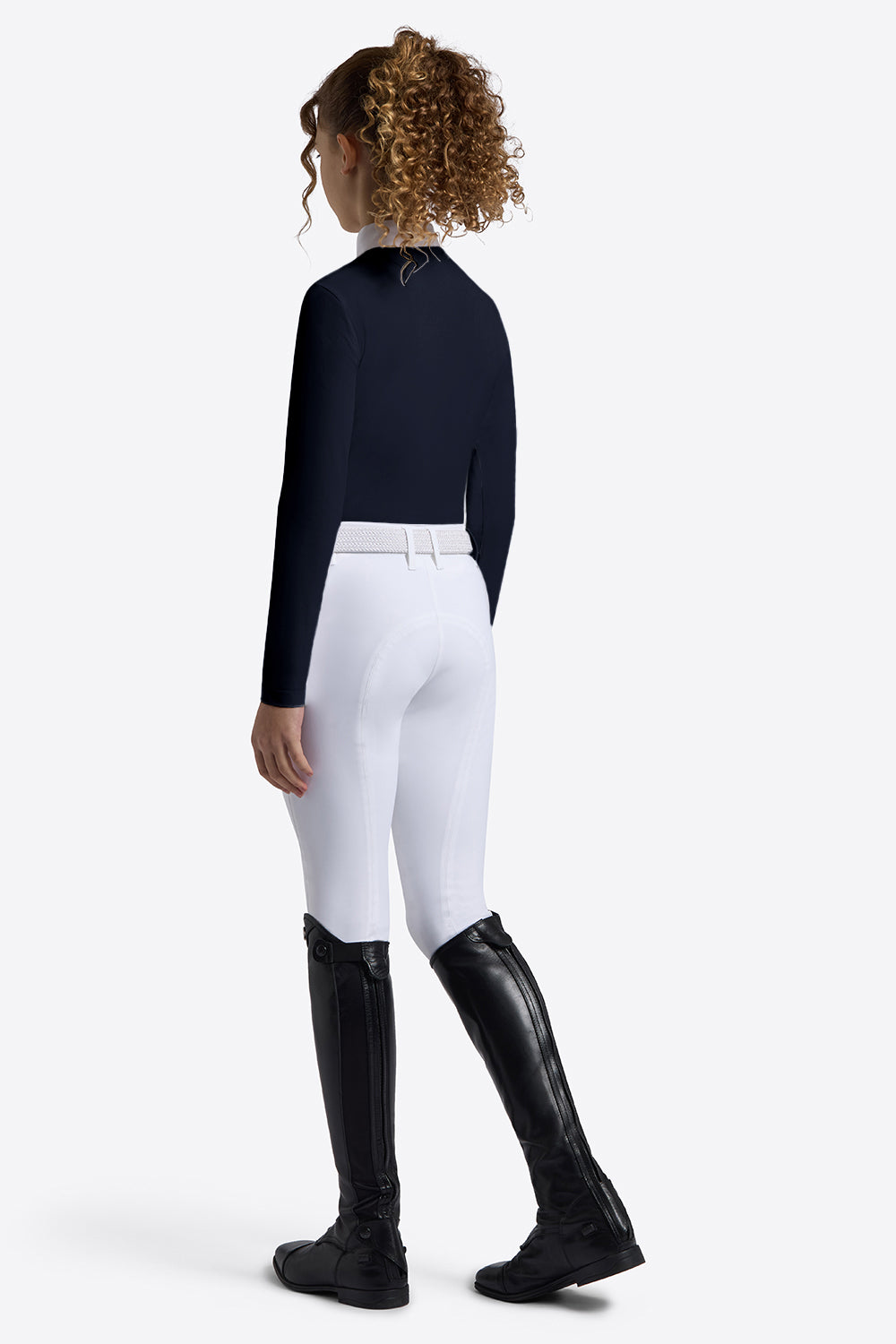 Riders Gene L/S Girls jersey competition shirt with strass
