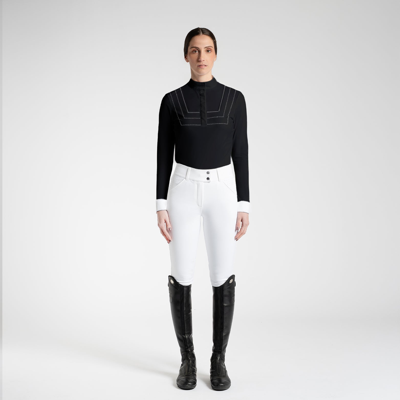Riders Gene Women's L/S Jersey button competition shirt