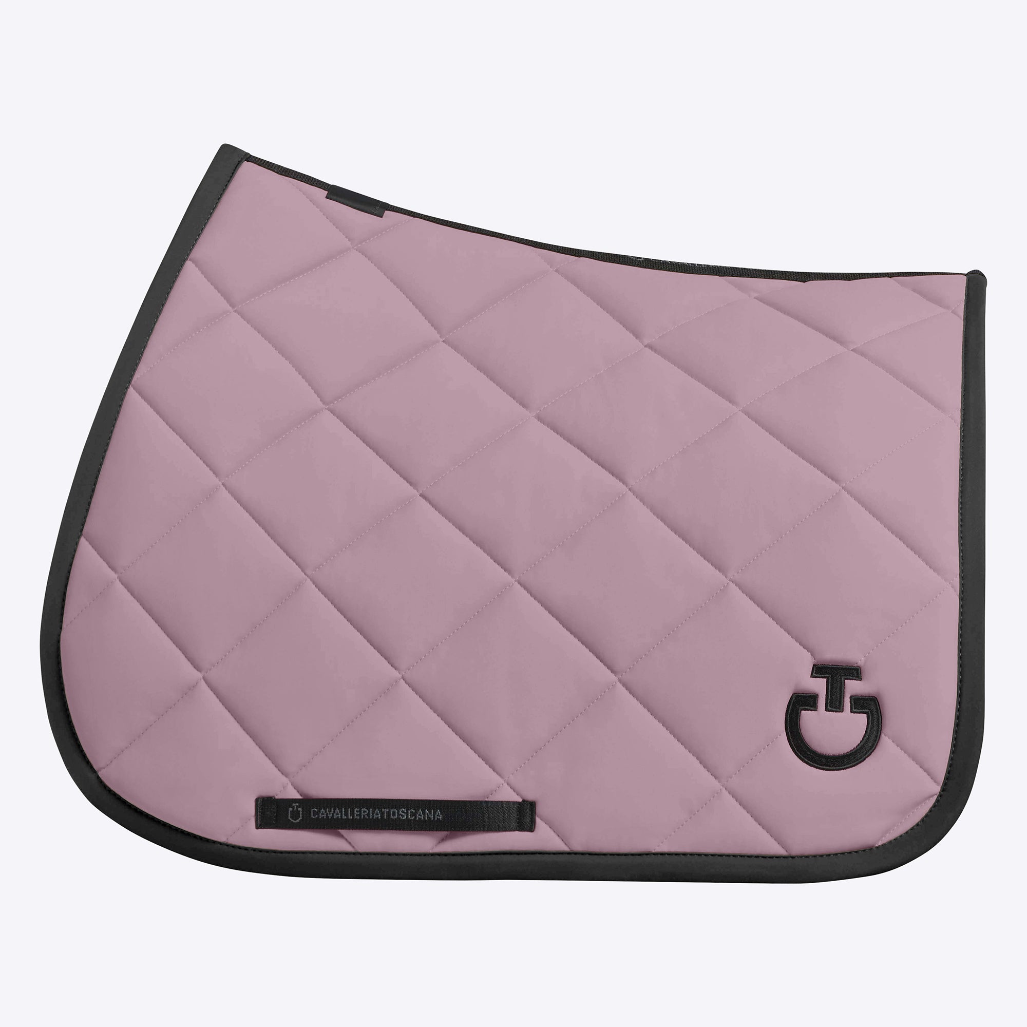 Diamond Quilted Jersey Jumping Saddle Pad & Earnet Set
