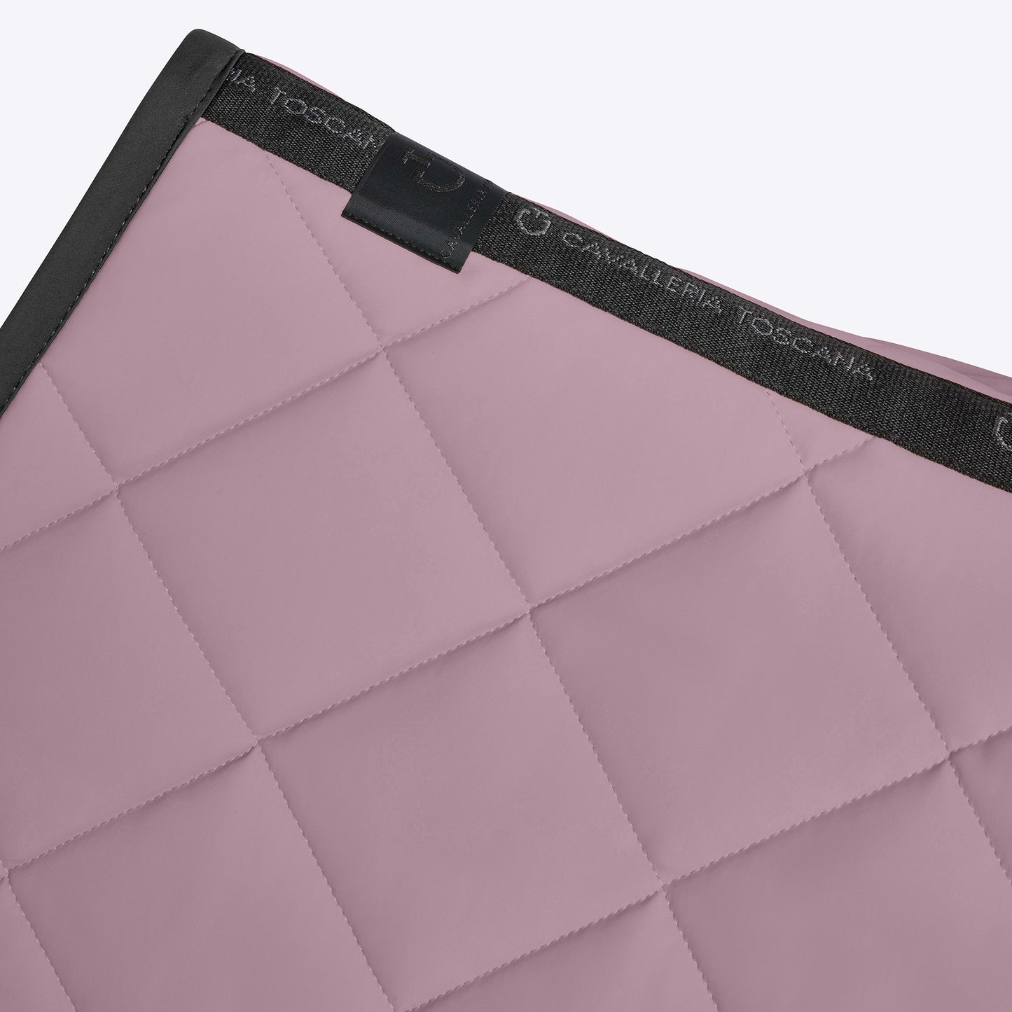 Diamond Quilted Jersey Jumping Saddle Pad & Earnet Set