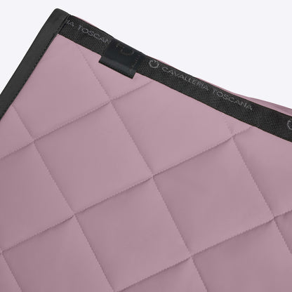 Diamond Quilted Jersey Jumping Saddle Pad & Earnet Set