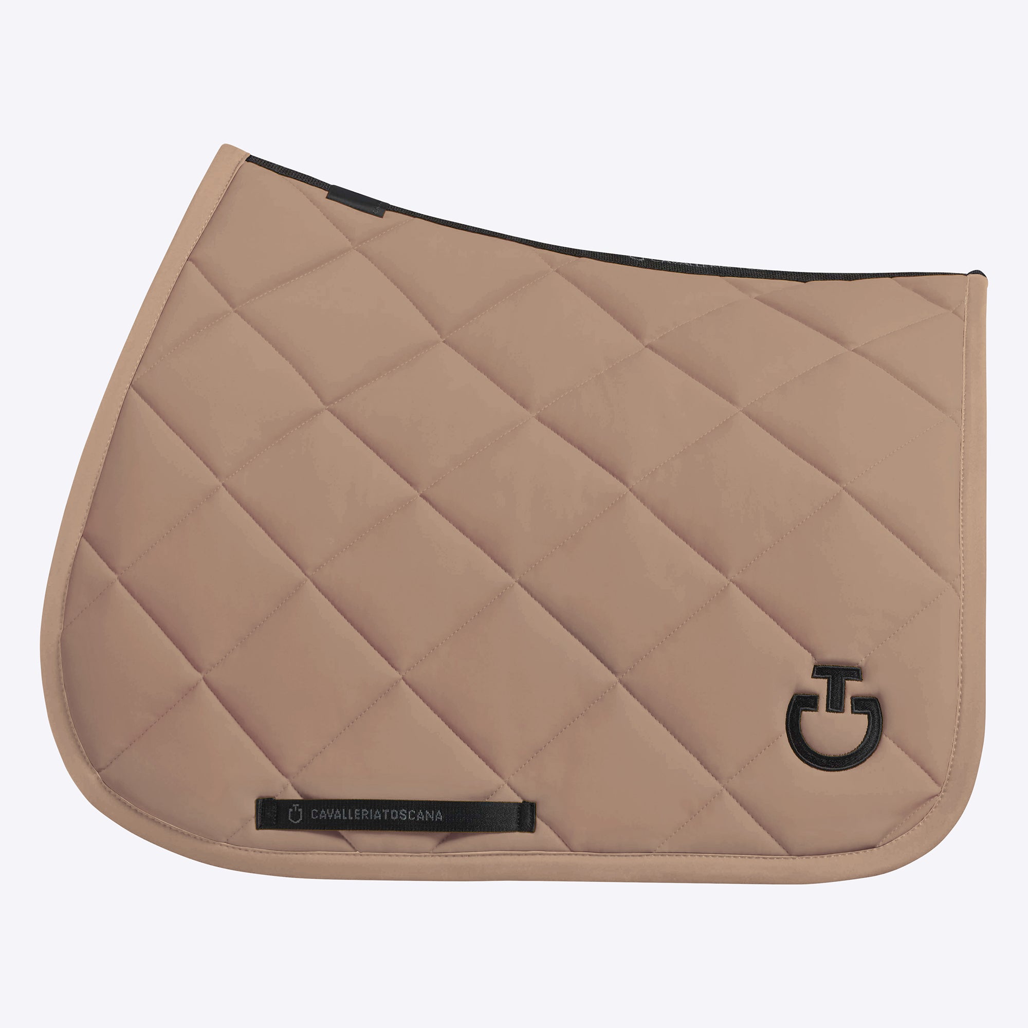 Diamond Quilted Jersey Jumping Saddle Pad & Earnet Set
