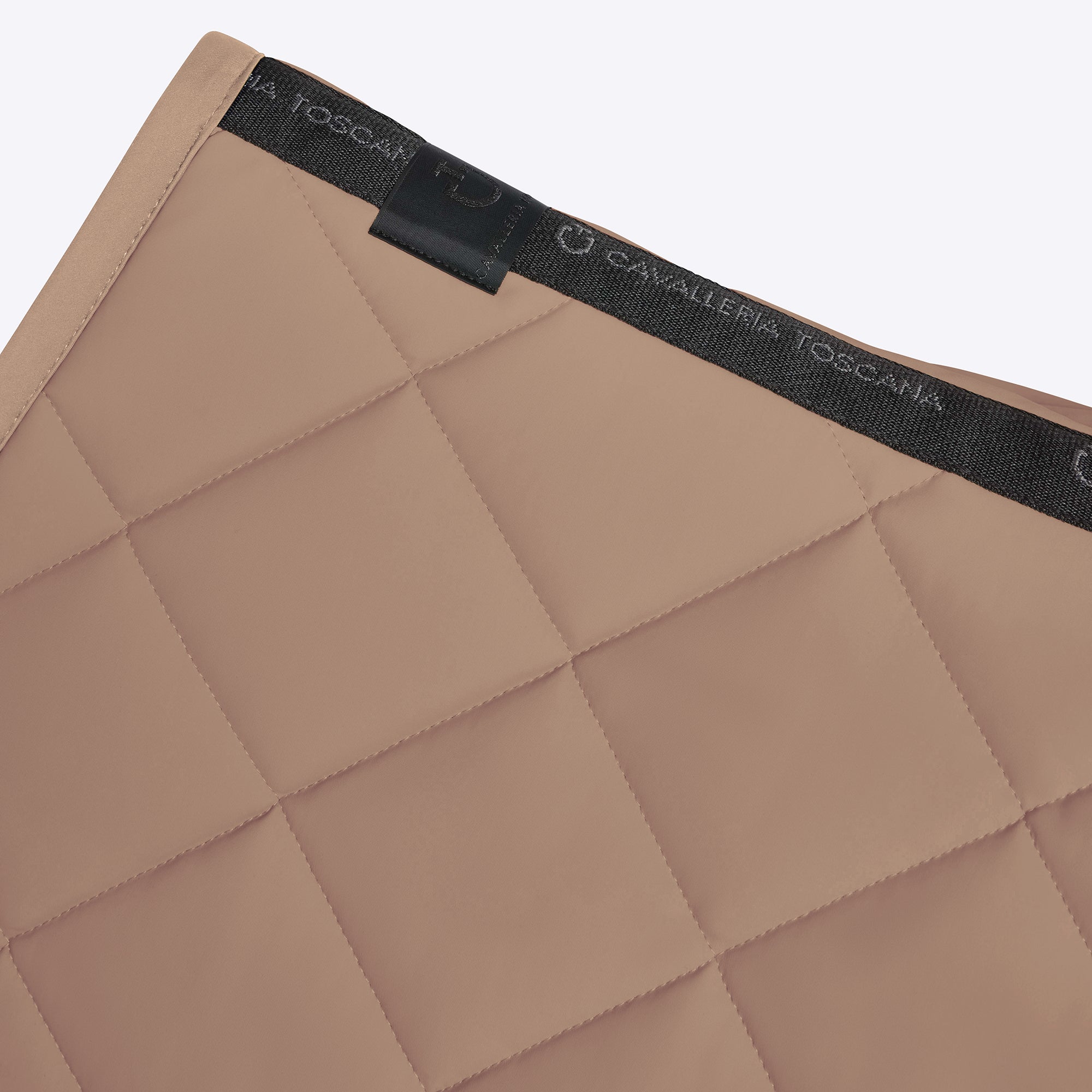 Diamond Quilted Jersey Jumping Saddle Pad & Earnet Set