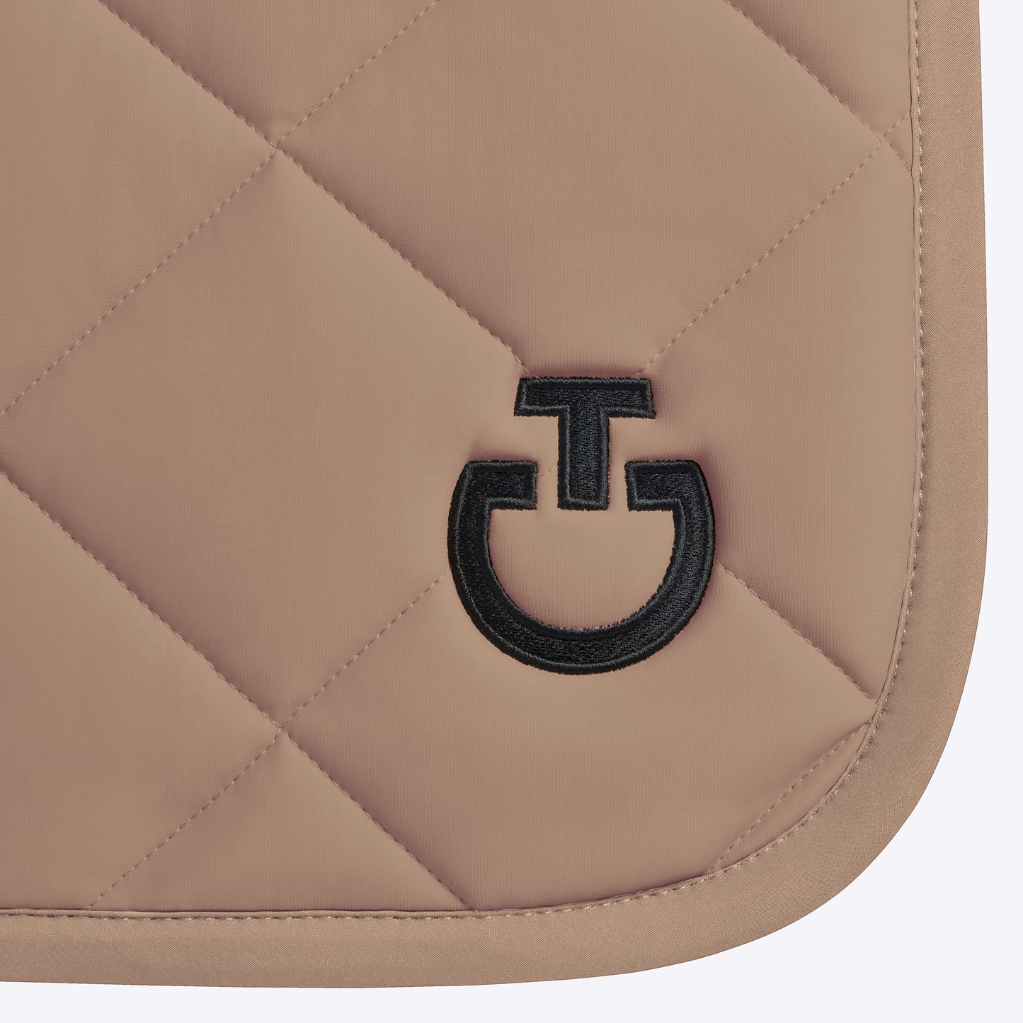 Diamond Quilted Jersey Jumping Saddle Pad & Earnet Set