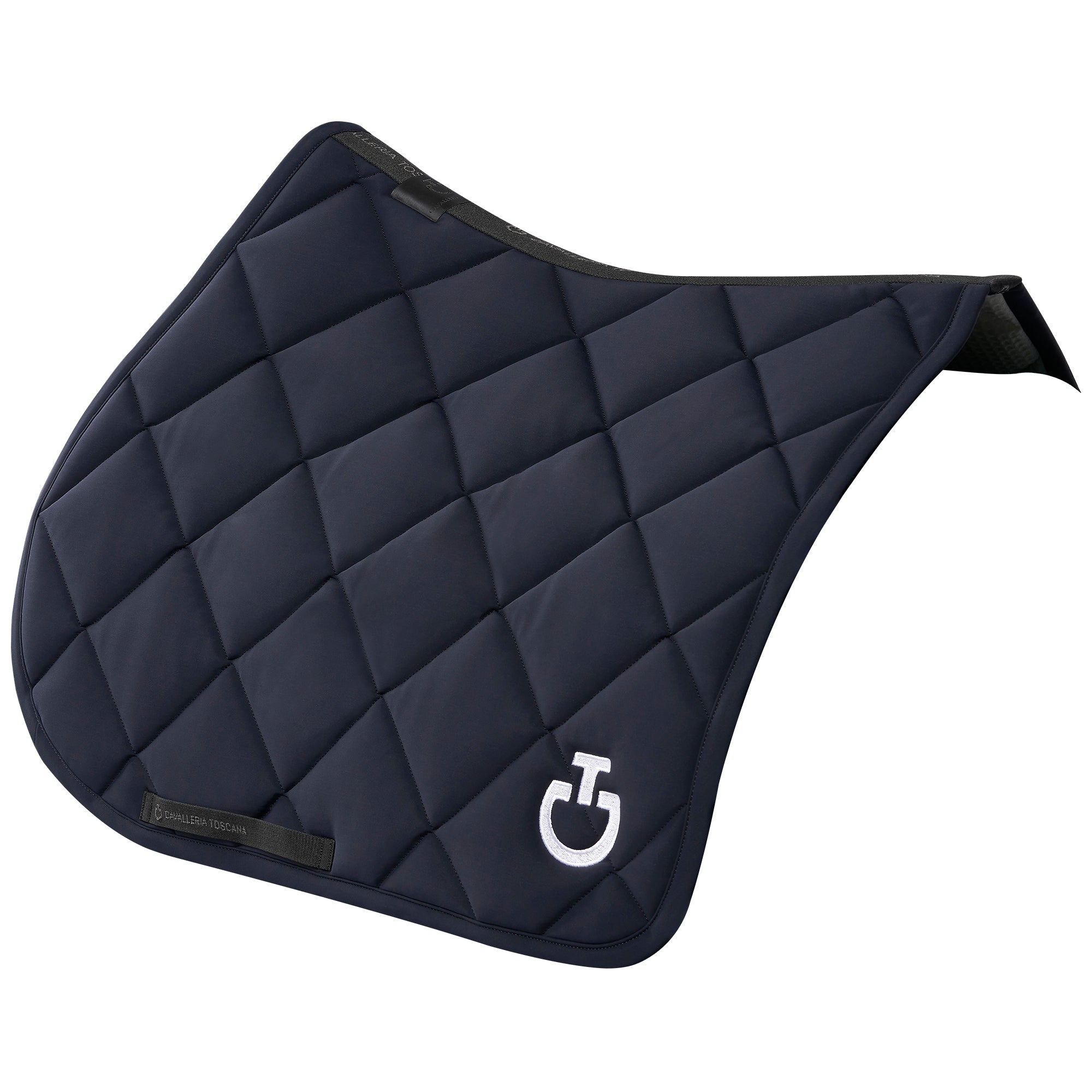 Diamond Quilted Jersey Jumping Saddle Pad & Attachable earnet set