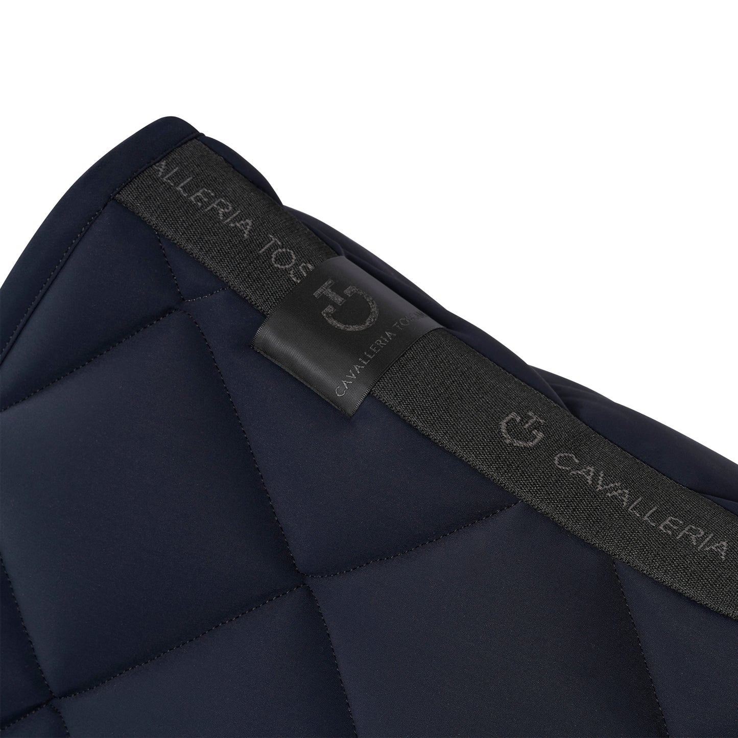 Diamond Quilted Jersey Jumping Saddle Pad & Attachable earnet set
