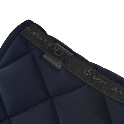 Diamond Quilted Jersey Jumping Saddle Pad & Attachable earnet set