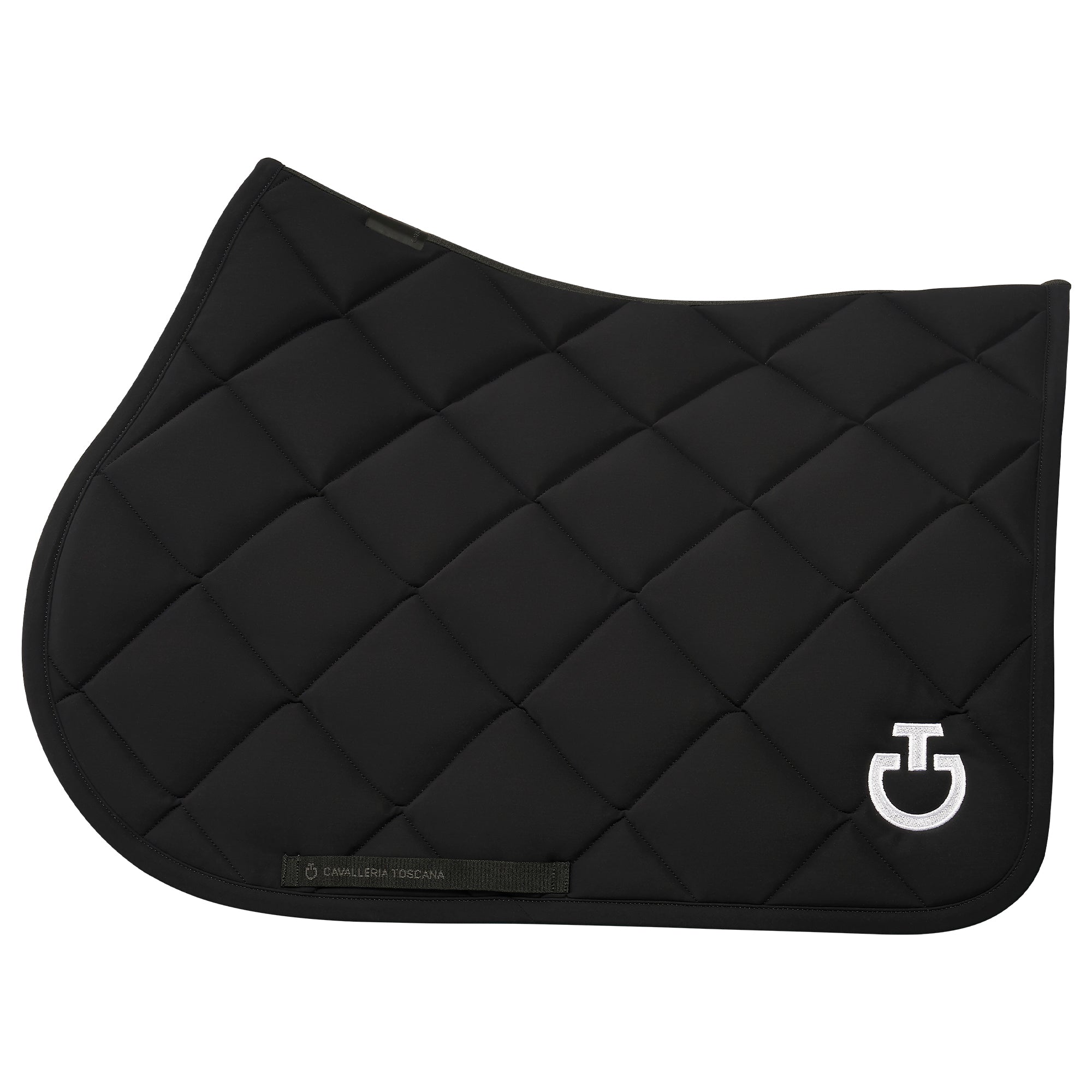 Diamond Quilted Jersey Jumping Saddle Pad & Attachable earnet set