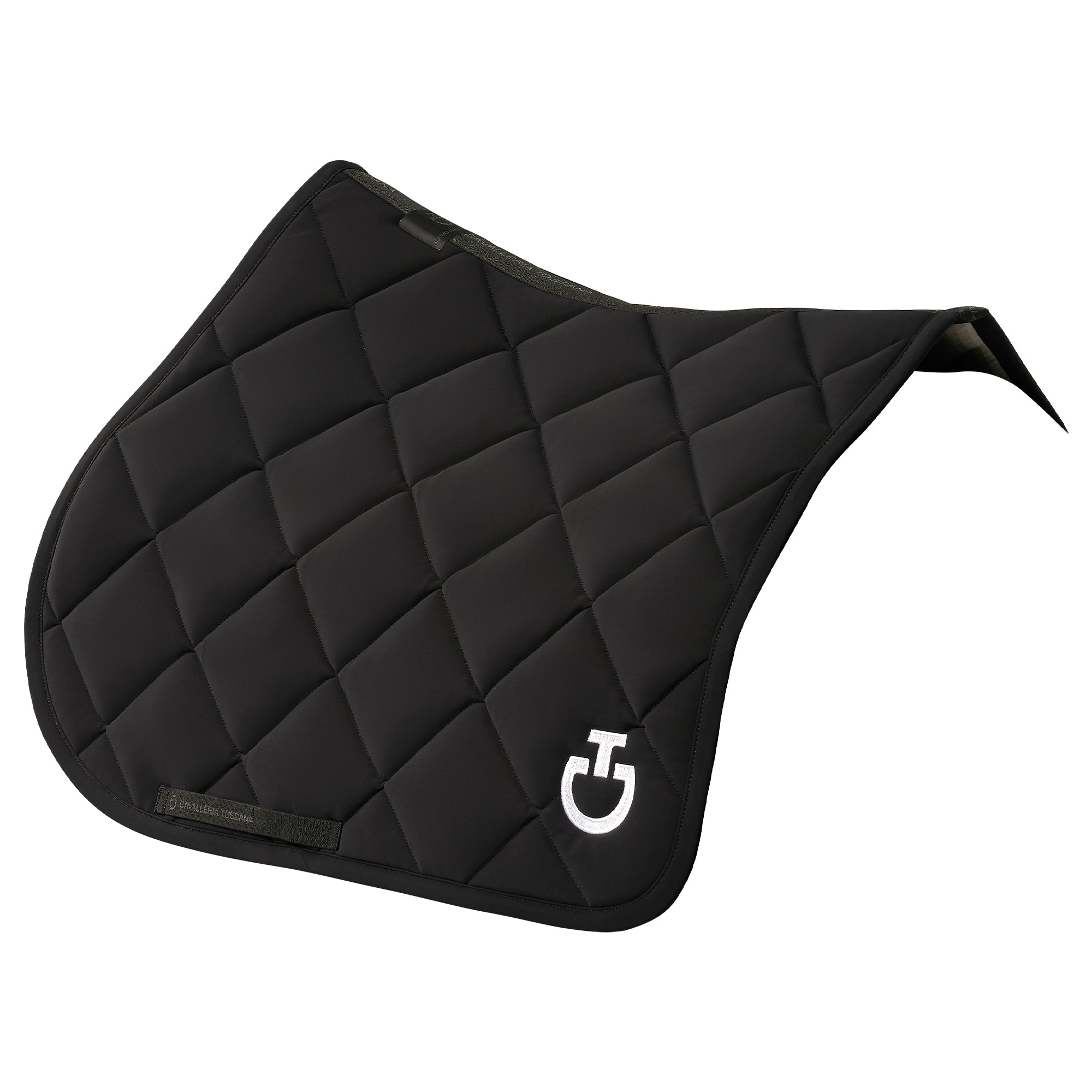 Diamond Quilted Jersey Jumping Saddle Pad & Attachable earnet set