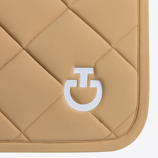 Diamond Quilted Jersey Jumping Saddle Pad & Earnet Set