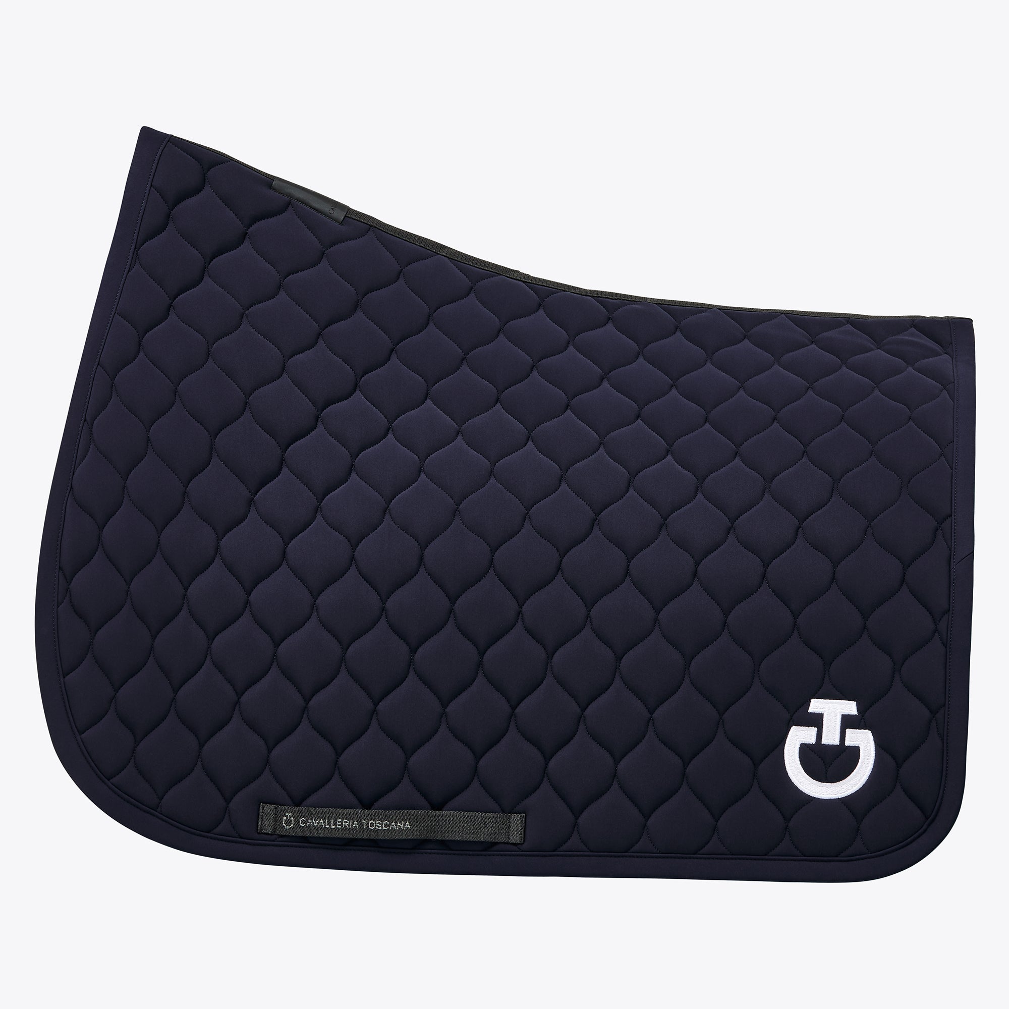 Cavalleria Toscana Jumping saddle pad with circular quilting
